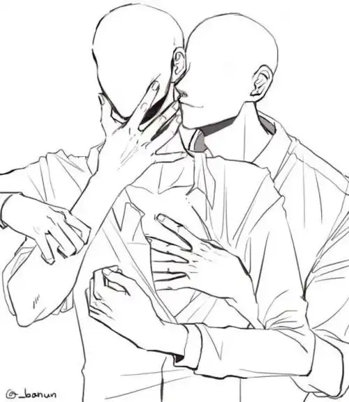 双人向|甜蜜互动|姿势模板参考来啦!