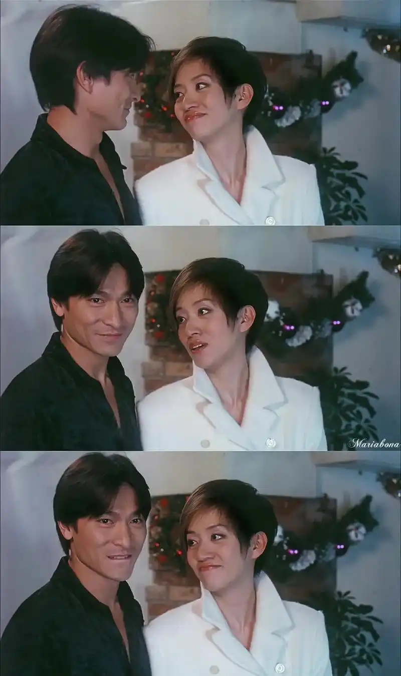 为华着迷 #刘德华 #梅艳芳 弹弹琴跳跳舞#2001年 # - 抖音