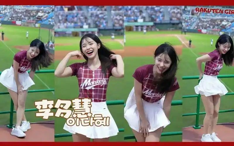 李多慧裙子被吹得飞起来画面 看着太逗了