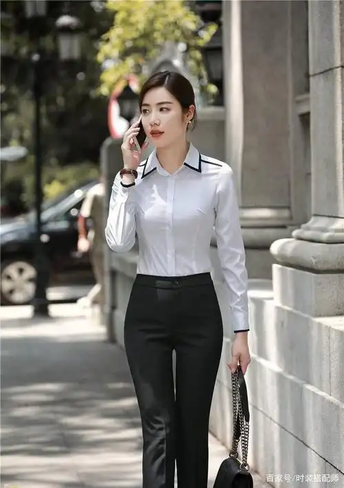 街拍:女生穿上西装一样时尚帅气,一点不输男生!