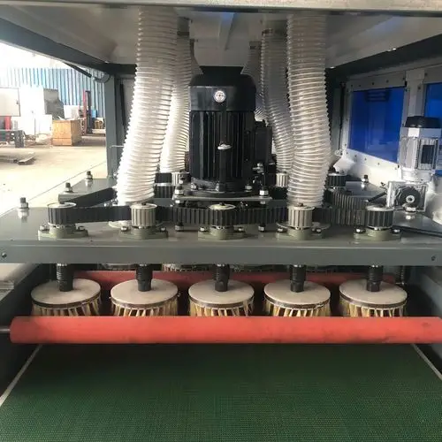 木工机械设备 td600-2a两直辊4圆盘 全自动抛光机异形打磨机