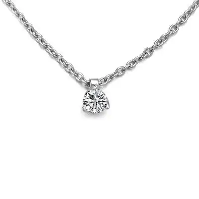 单颗美钻吊坠 让你高贵美丽-钻石课堂-钻石小鸟官网