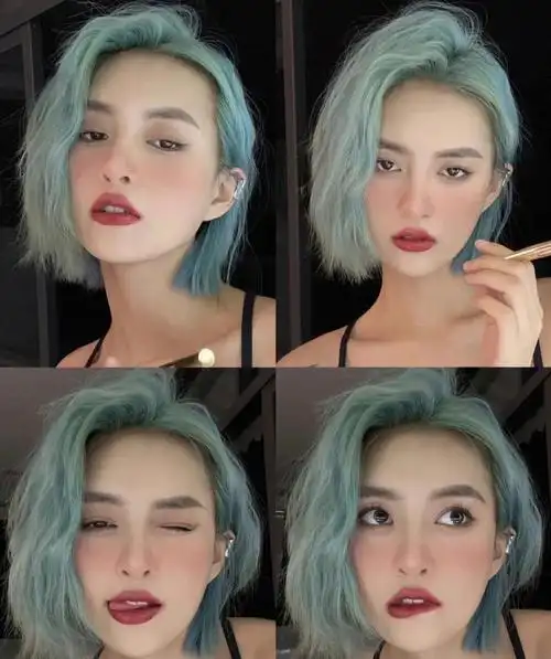 夏日必备发色薄荷绿