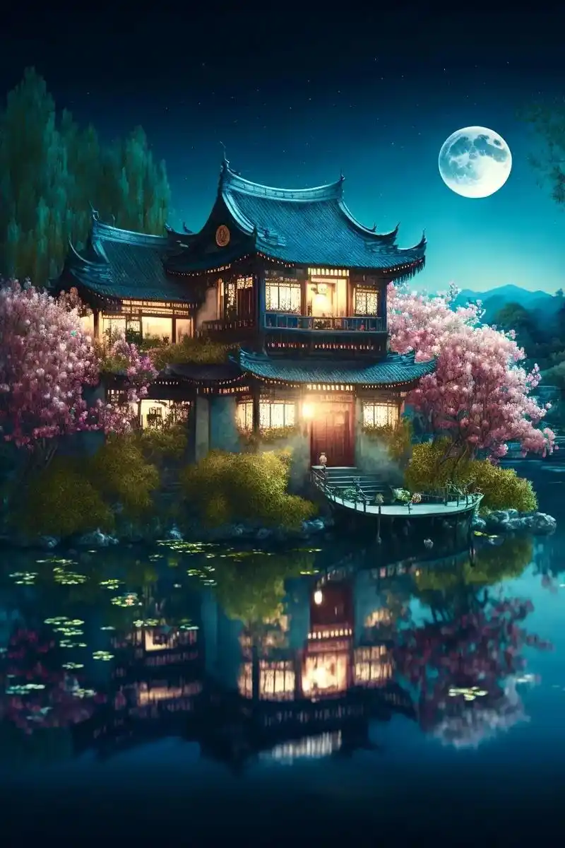 在热爱的世界里不断的闪闪发光.#国风古韵 #古风壁纸 #治愈 - 抖音