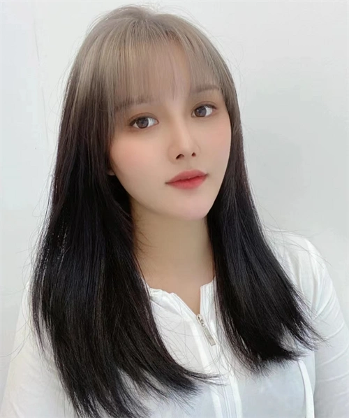 女团人气挑染发型 酷炫时髦"爆顶染"_染发发型 - 美发站