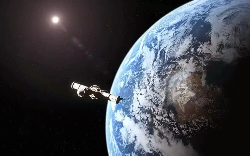 在夜空中,俯瞰人世!