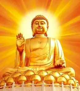 结缘金身如来佛祖佛像画挂画释迦牟尼佛像画像帮到你相纸双面塑封