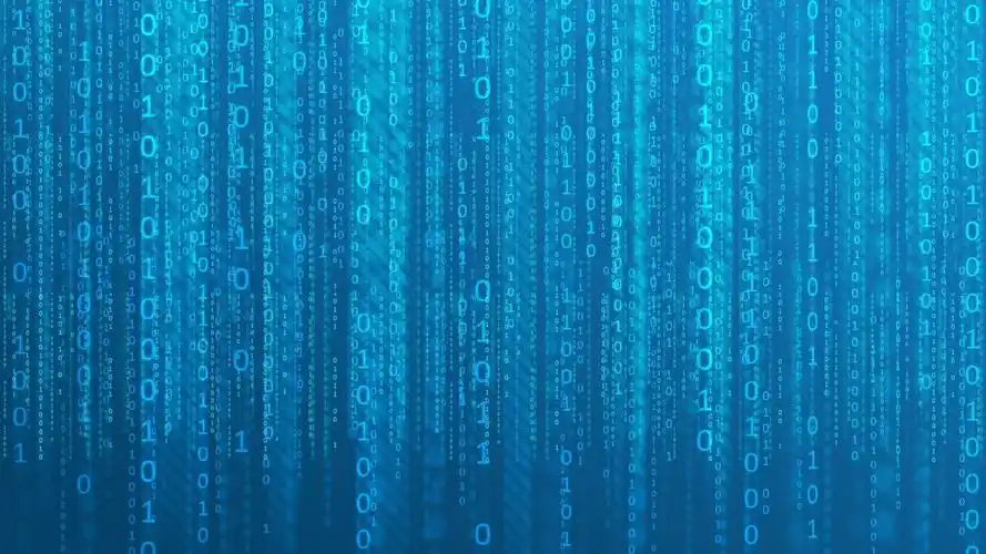 矩阵数字代码背景-设计主题高清壁纸