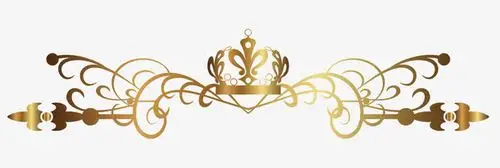 欧式花纹皇冠边框免抠素材免费下载_觅元素51yuansu.com