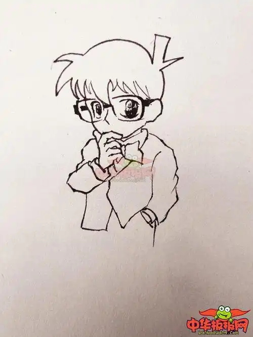 柯蓝动漫简笔画视频