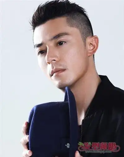 霍建华红毛衣背头发型演绎暖男魅力 霍建华新潮成熟的发型清点