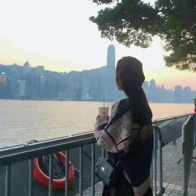 女头背影小清新森系头像文艺唯美森系女生头像