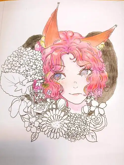 今日份拟人绘画小狐狸星期一