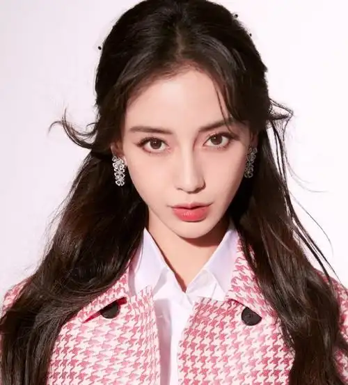 angelababy减龄扎发造型 半扎公主头发型超可爱_明星发型 - 美发站