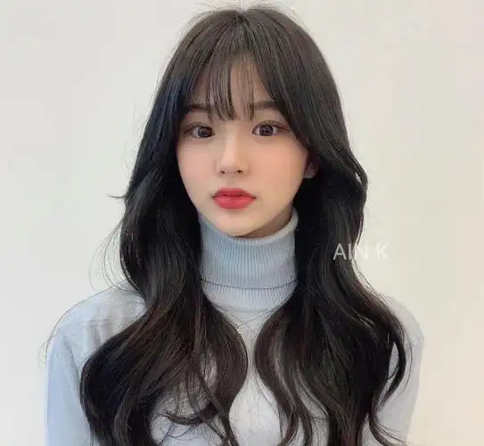 卷发发型中长发,中长发适合的烫发