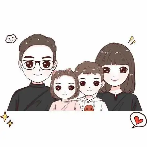 儿女双全图片微信头像 女生头像图片大全 -【爱个性】