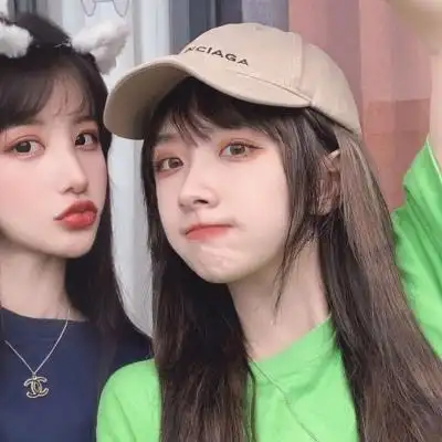 甜美qq头像闺蜜二人高清好看的qq闺蜜二人头像真人甜美女生图片