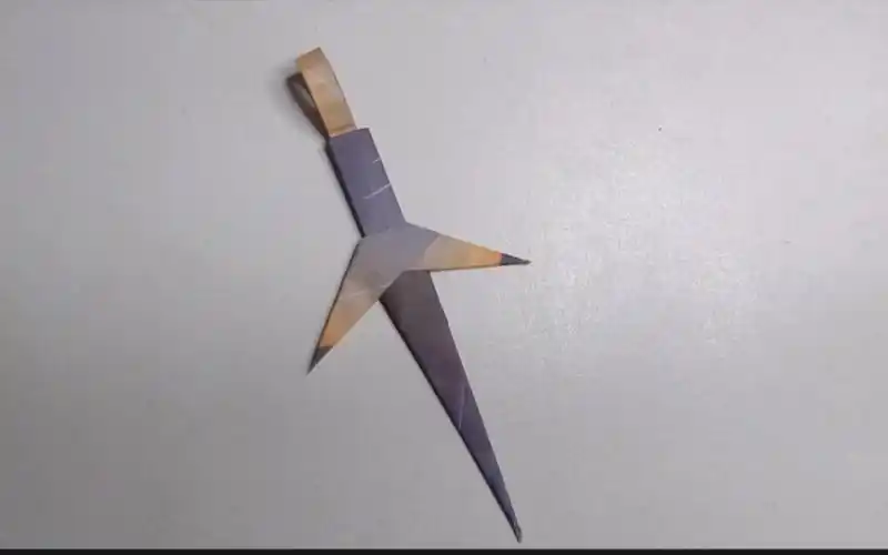 小李飞刀折纸教程【慢速版】