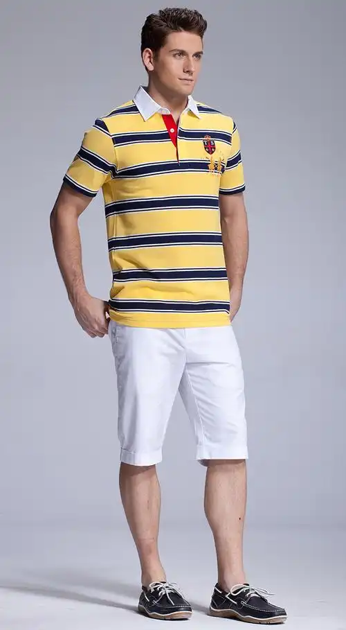 ts.eliot艾里托 珠地丝光棉时尚男士短袖polo衫t恤 mb22120