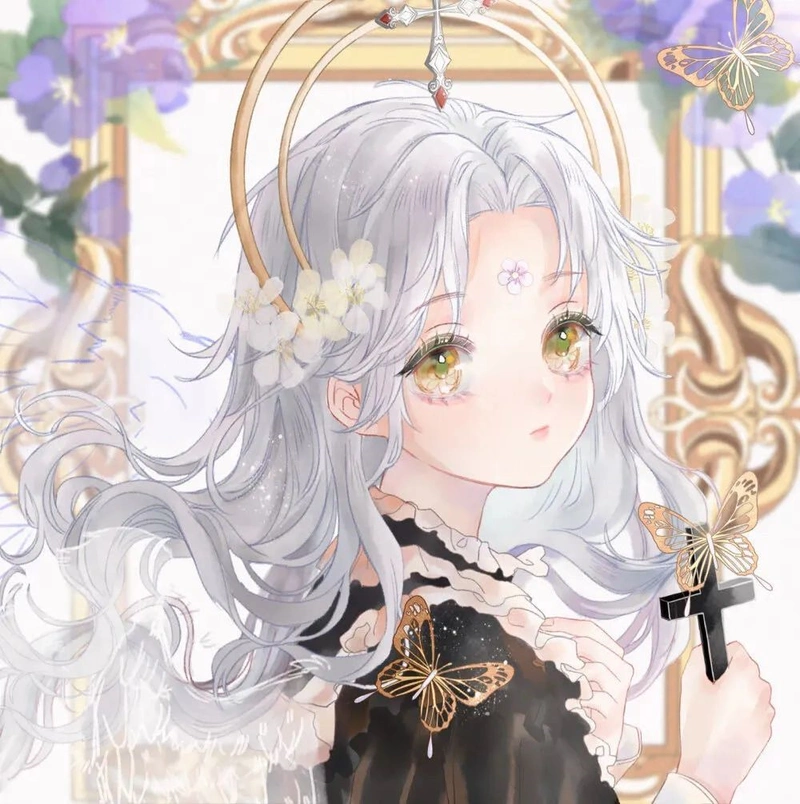 唯美古风动漫女生头像|真正的喜欢,是想要有以后的