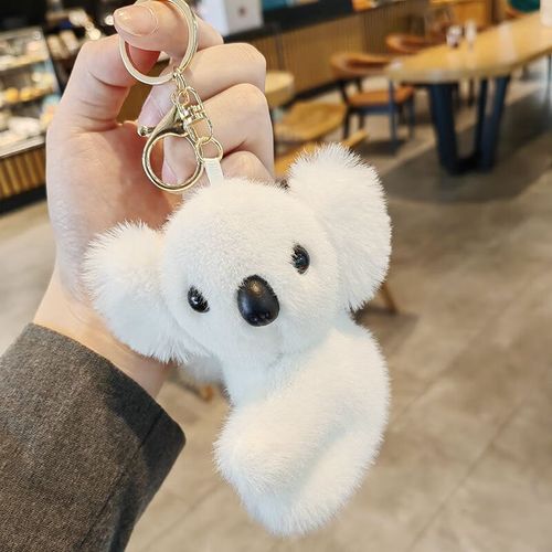 童捷优考拉玩偶挂件 可爱考拉小挂件毛绒玩具仿真玩偶树袋熊迷你背包