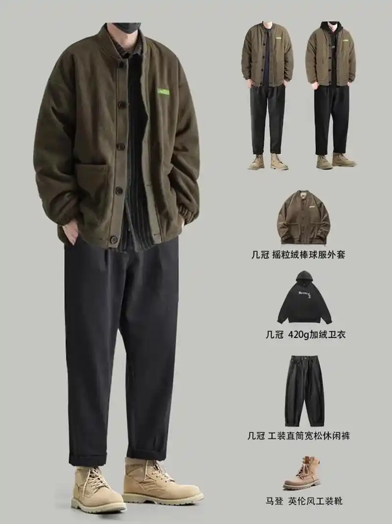身高175左右男生冬季穿搭合集.模特身高/体重:176cm/ - 抖音