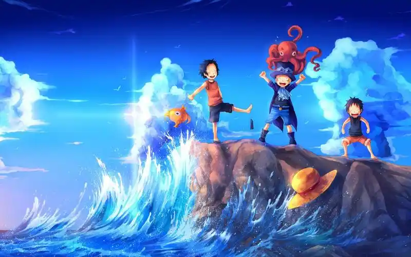 海贼王,三兄弟 - 堆糖,美图壁纸兴趣社区