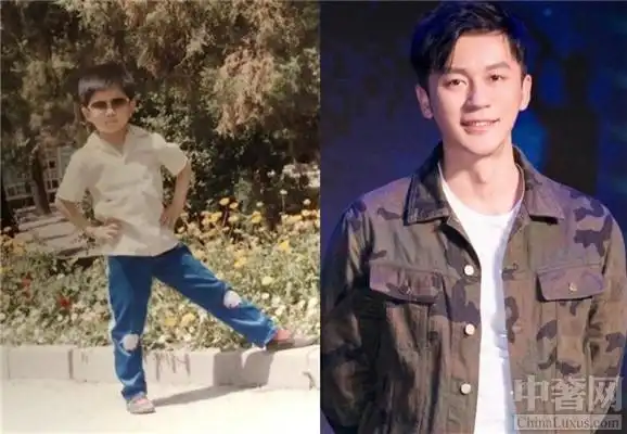 李晨晒童年帅气照称拍照片要有气势