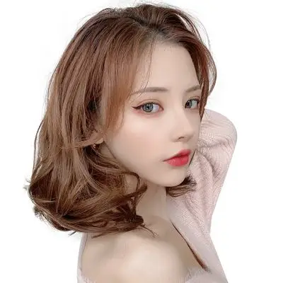 假发短发片式波浪短卷发蓬松隐形无痕接发卷发片