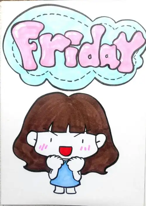 周一至周日|插画习作|插画|yy生活小日记 - 原创设计作品 - 站酷