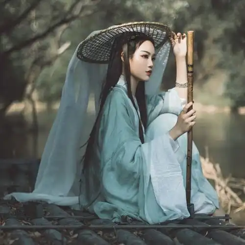 武侠风汉服女霸气魏晋交领广袖齐腰侠客帅气女扮男装侠女超仙古装