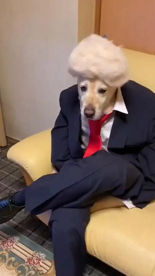 动物世界#像极了我老公那人模狗样的样子