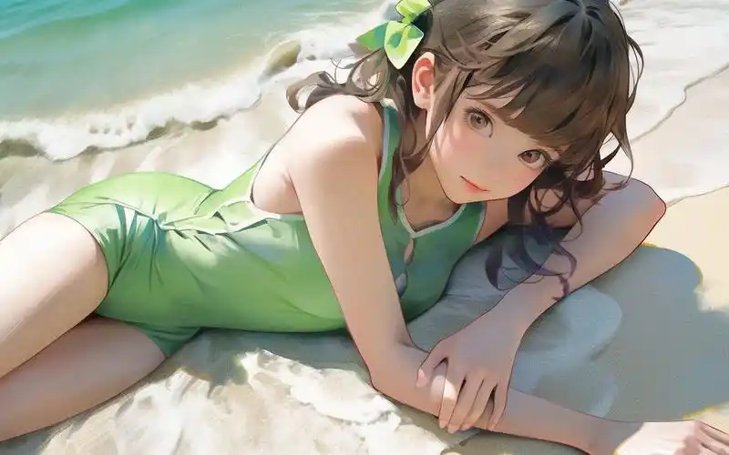 进来选你最喜欢的~夏日泳装|ai电脑壁纸