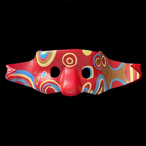 万圣节面具成人吴彦祖同款男士帅气阿祖半脸面罩化妆舞会道具 彦祖