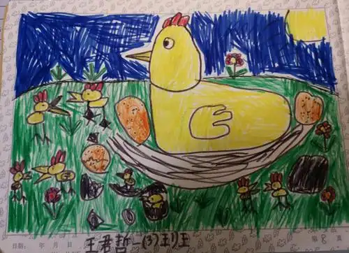 《小动物和妈妈》优秀作业展示