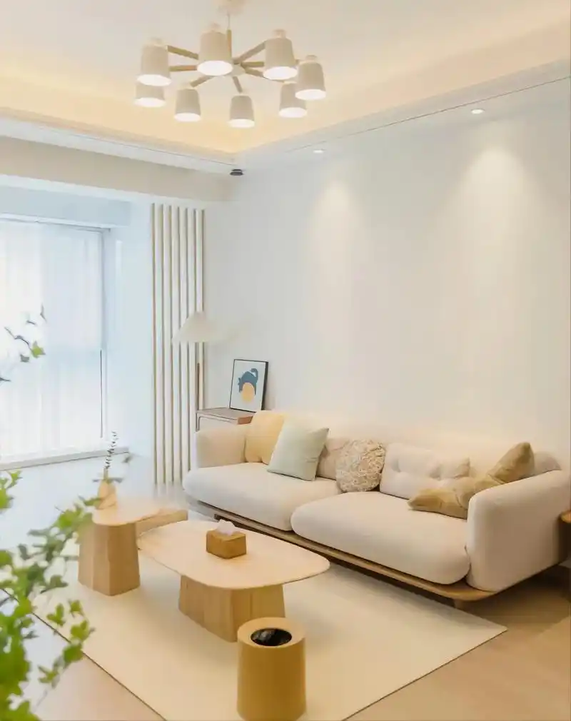 2023客厅简约装修效果图大全.今年流行的极简风装修风格实拍 - 抖音