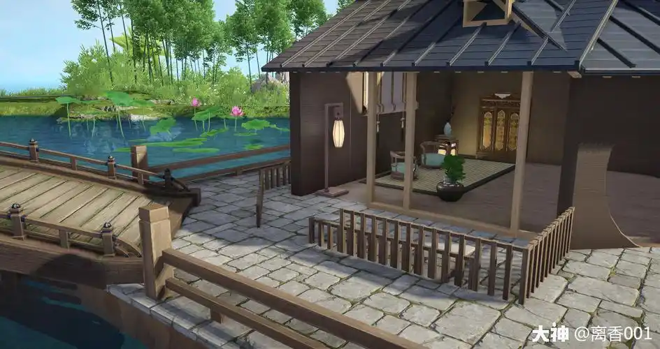 把酒听风明月寄情唯美瑶池花海古风家园展示