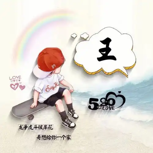 姓氏头像情侣头像︴制作