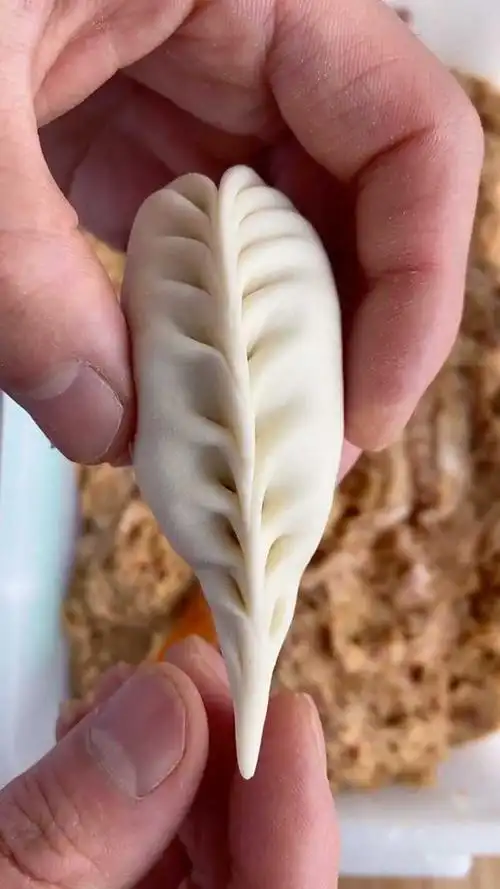 老鼠饺子的包法,一学就会