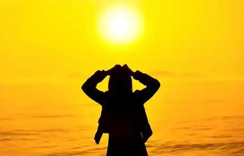 烈日炎炎的夏天之炙热的太阳