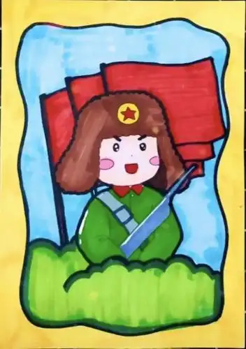 河曲县金色摇篮婴幼园线上活动——"学雷锋,做力所能及的事"