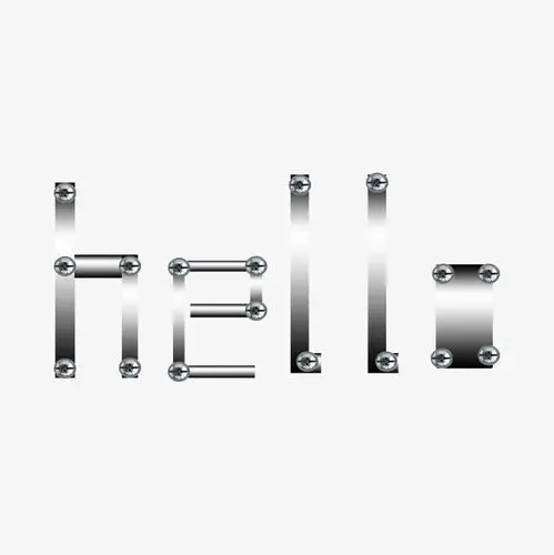 hello创意原创艺术字
