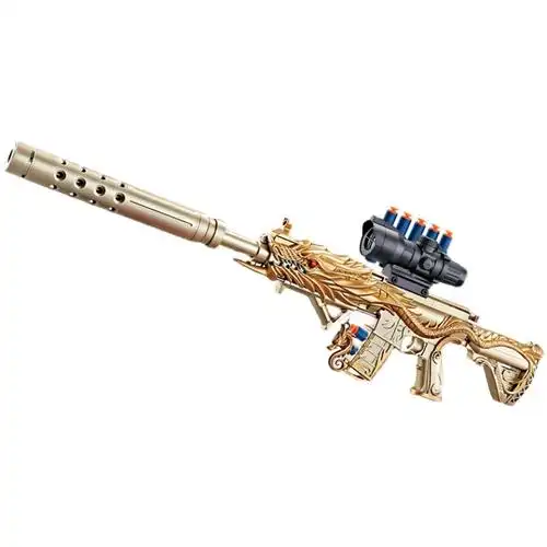 玩具m416五爪金龙皮肤儿童软弹枪可发射子弹电动玩具枪