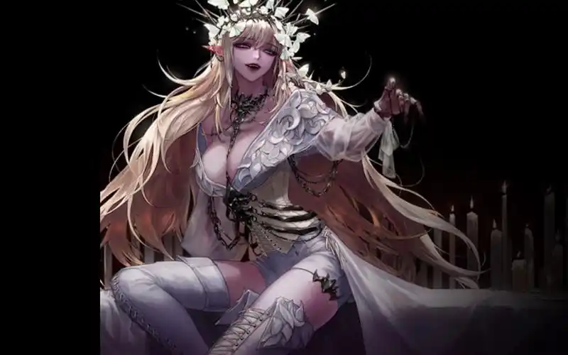 活动作品dnf死灵术士三觉立绘