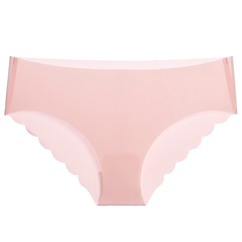 4条夏季冰丝内裤女无痕薄款女士透气低腰三角裤日系可爱少女底裤