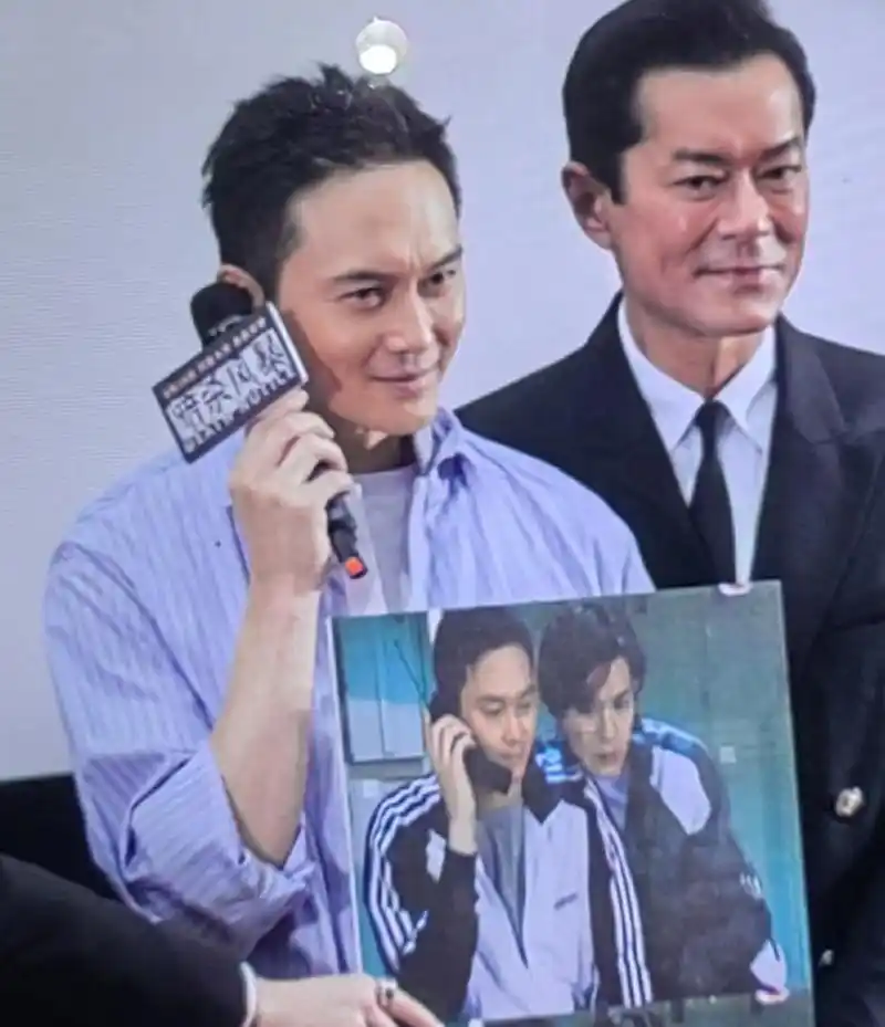 古天乐张智霖重现天地男儿动作#  《天地男儿》可真是回忆杀,199哪