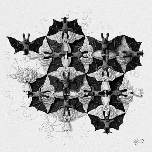 dejvid knezevic点状着墨绘画作品欣赏 - 设计之家