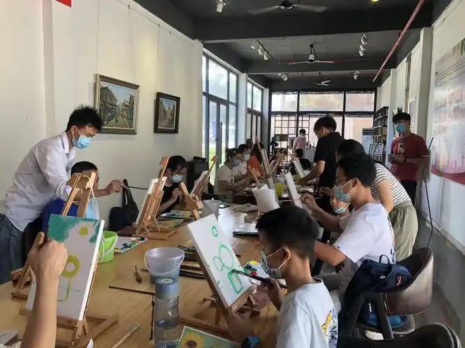 艺术之路,油画起步|暑期公益油画培训正式开班啦