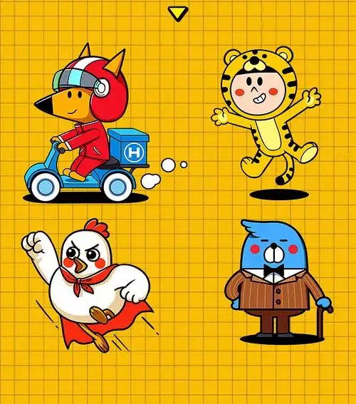 ip卡通形象设计|平面|ip形象|超吉梦动漫 - 原创作品 - 站酷 (zcool)