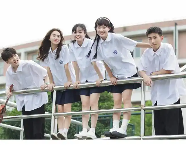 日系jk制服校服套装中学生白衬衫女学生短袖高中大码班服 - 17网